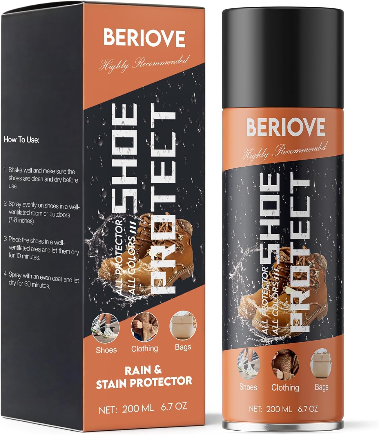 Waterproof Spray Shoe - Protect Shoe Protector Spray - Rain