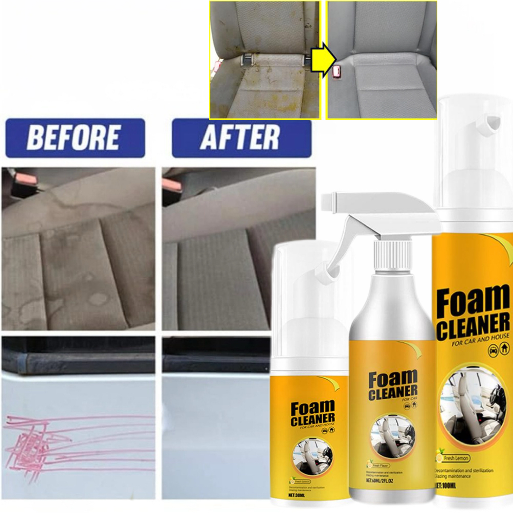 Sneaker Care Spray - Car Steering Wheel Decontamination Cleaning Spray