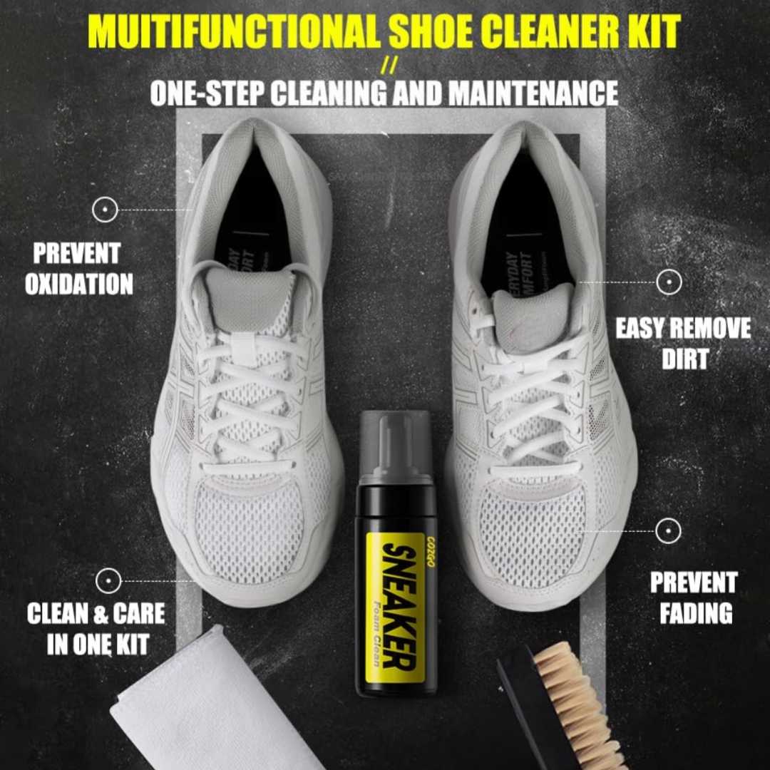 150ML Water-Free Foam Sneakers - Sneaker Care Suede avaliação e preço