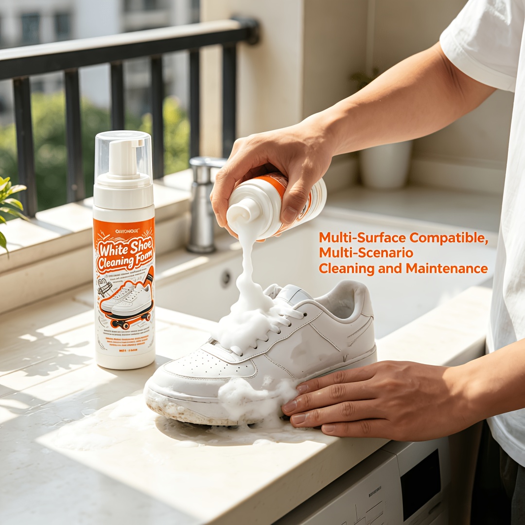 Portable No Rinse White Shoe C - The Sneaker Care avaliação e preço