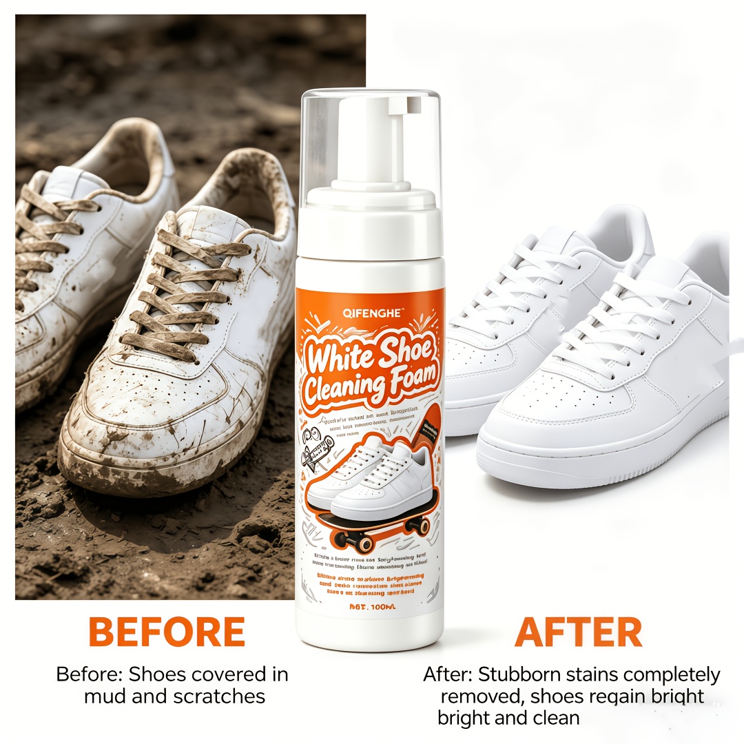 Portable No Rinse White Shoe C - The Sneaker Care avaliação e preço