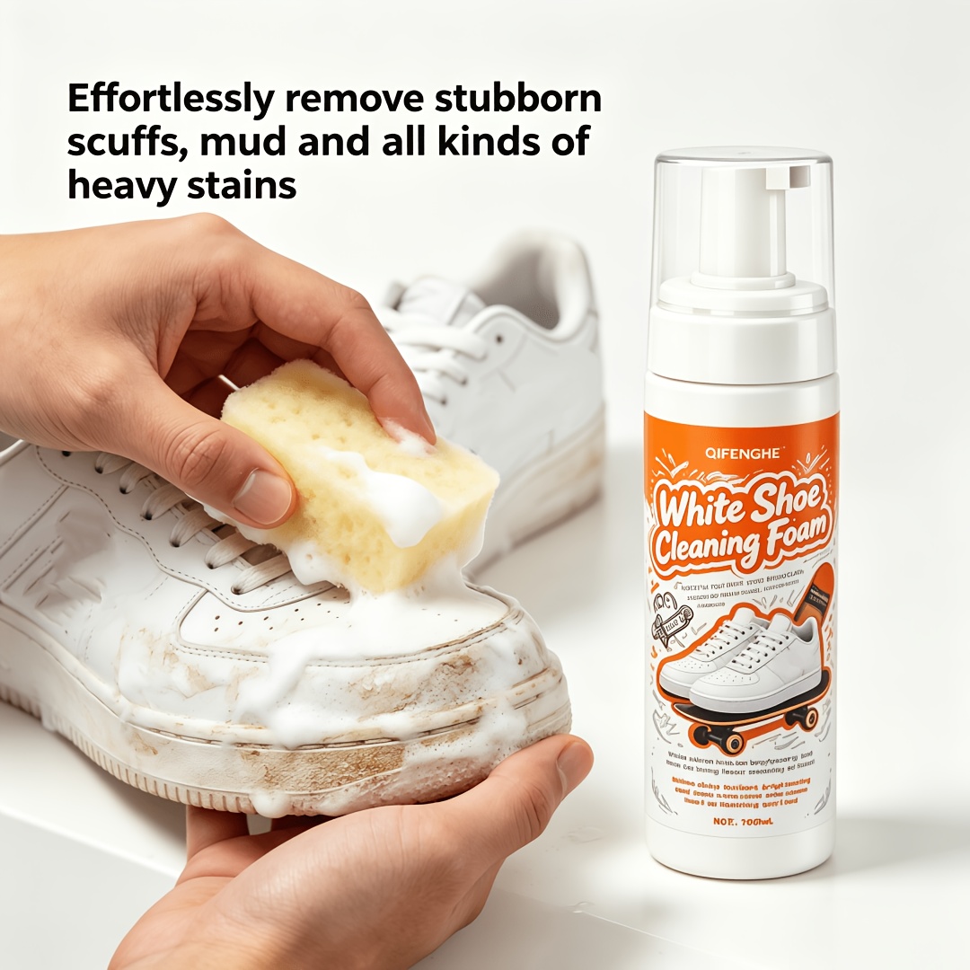 Portable No Rinse White Shoe C - The Sneaker Care avaliação e preço