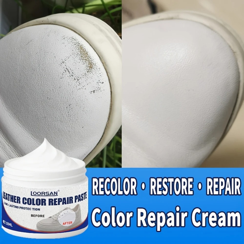 KJM White Leather Repair Cream - Sneaker Care Spray avaliação e preço