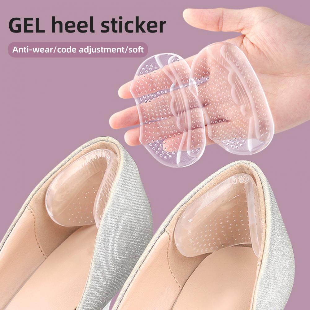 1 Pair Gel Heel Pad Self-adhes - Heel Liner Grip avaliação e preço