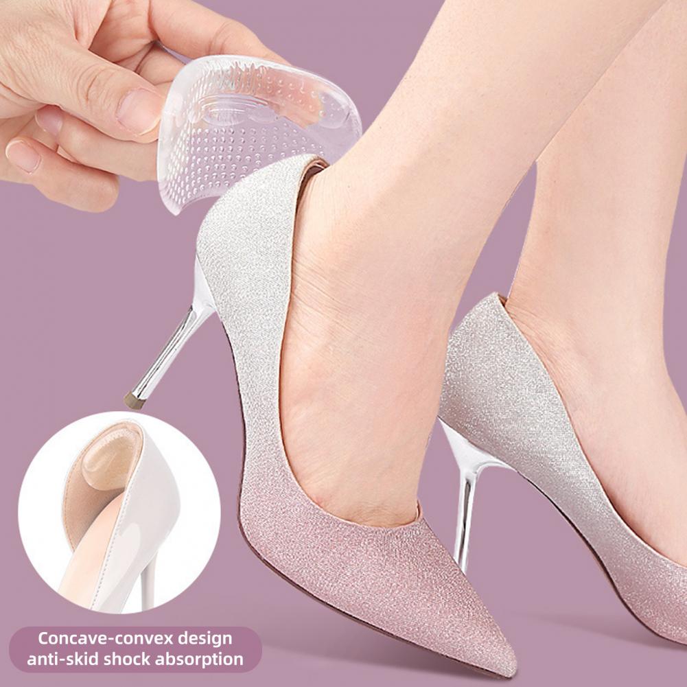 1 Pair Gel Heel Pad Self-adhes - Heel Liner Grip avaliação e preço