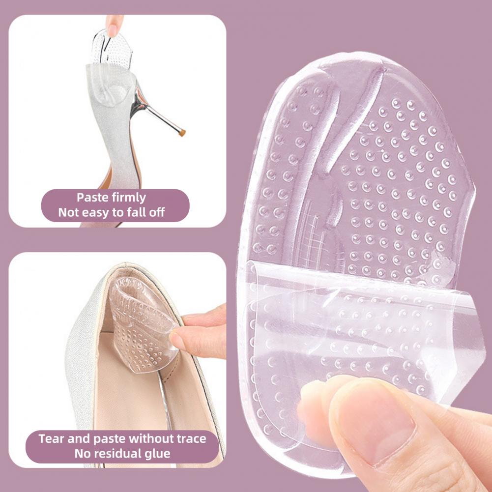 1 Pair Gel Heel Pad Self-adhes - Heel Liner Grip avaliação e preço