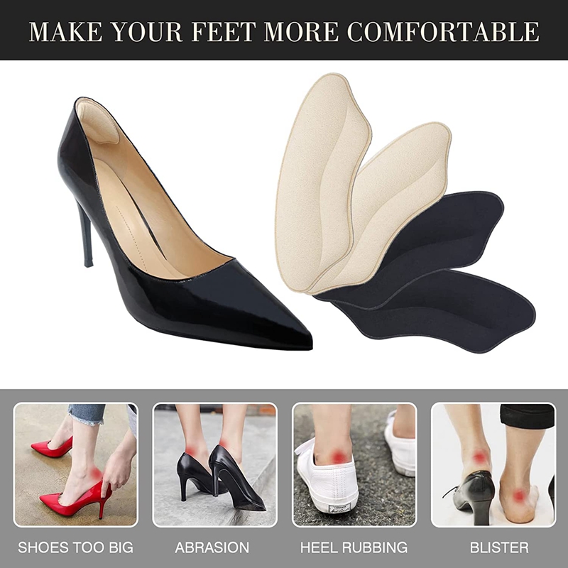 Foot Care Insert Women Insoles - Heel Liner Grip avaliação e preço