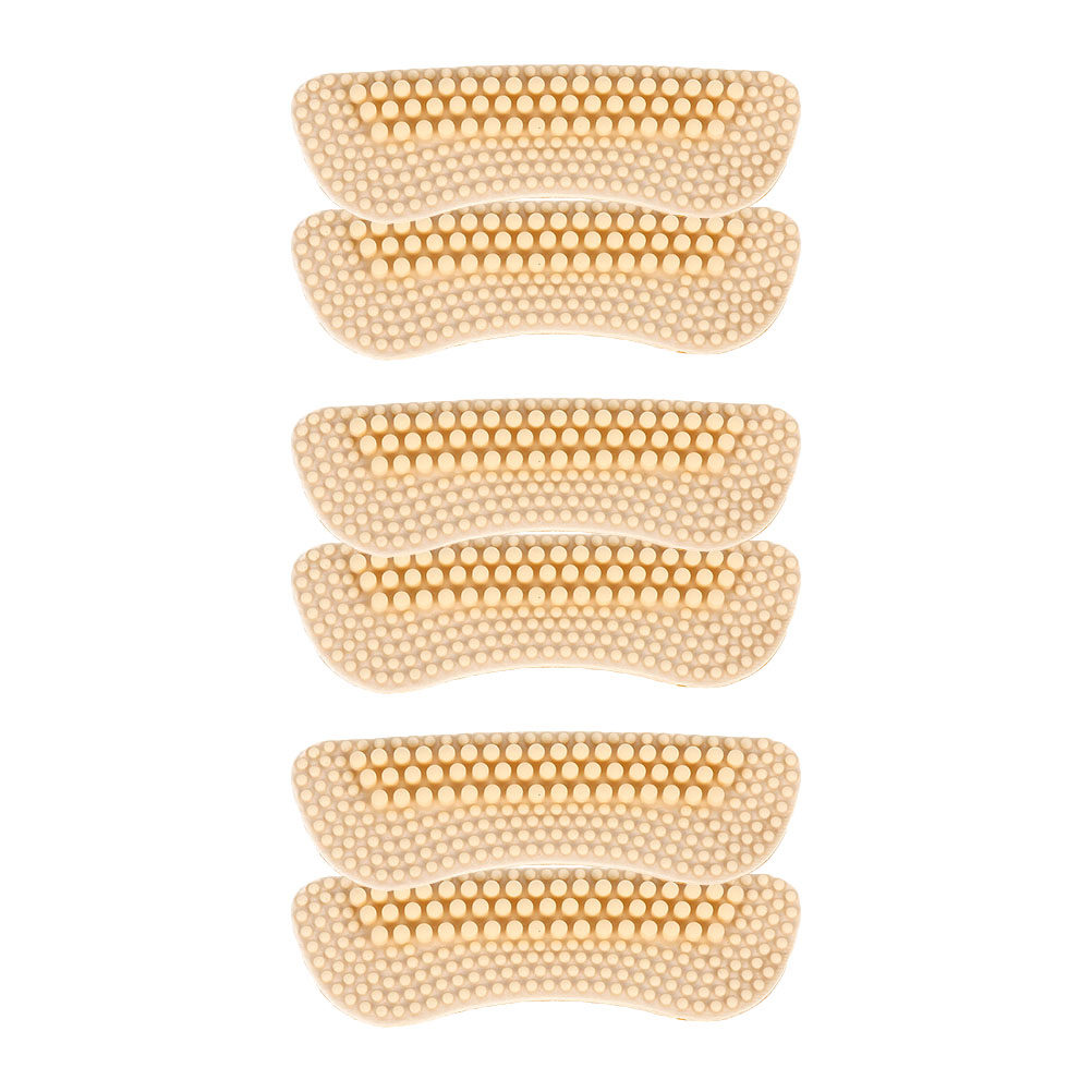 1Set Silicone Heel Pads 4D Hee - Heel Liner Grip avaliação e preço