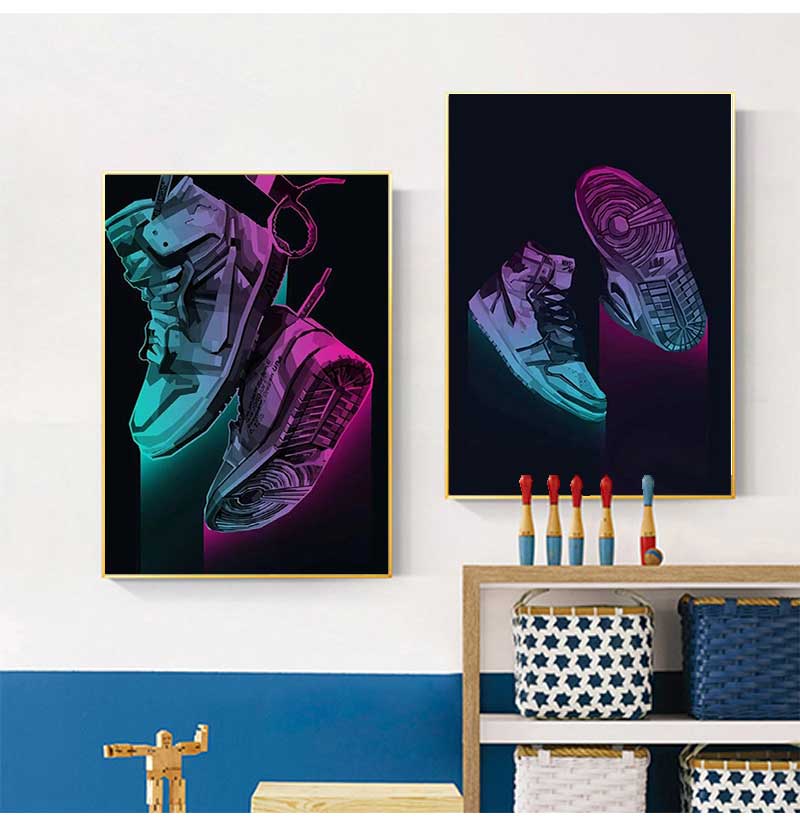 Fashion Graffiti Sneakers Wall - Waterproof Spray Shoe avaliação e preço