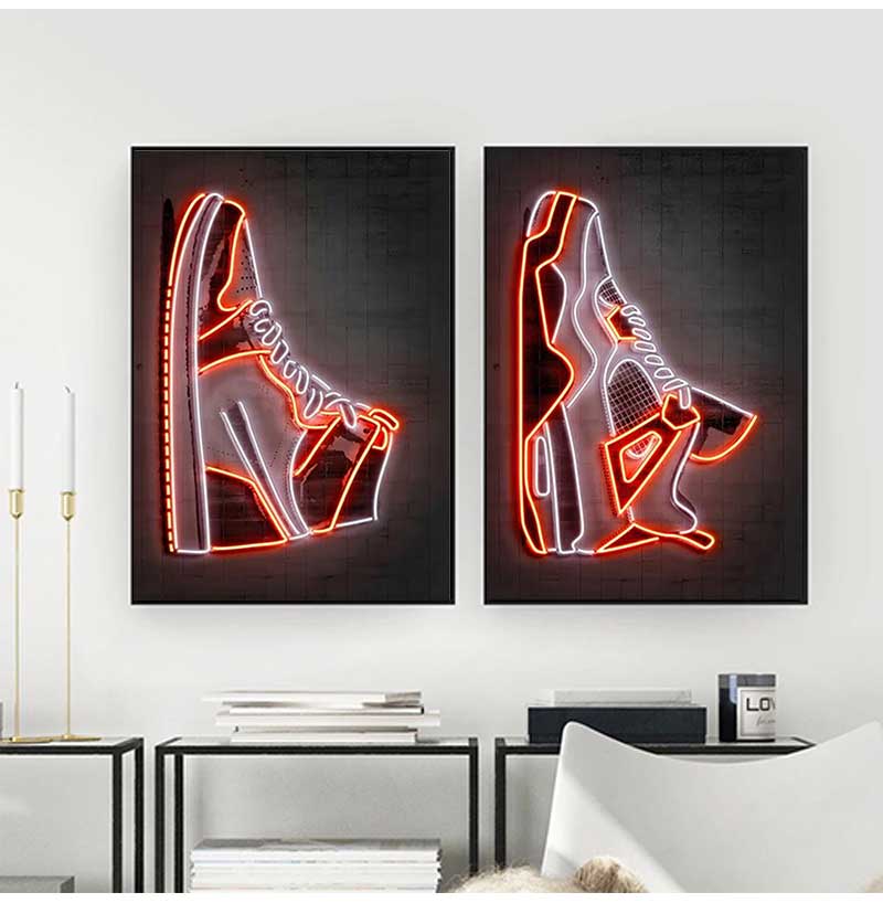 Fashion Graffiti Sneakers Wall - Waterproof Spray Shoe avaliação e preço