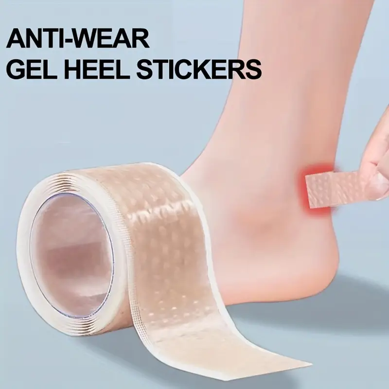 1pc 100cm Gel Heel Protector F - Heel Liner Grip avaliação e preço