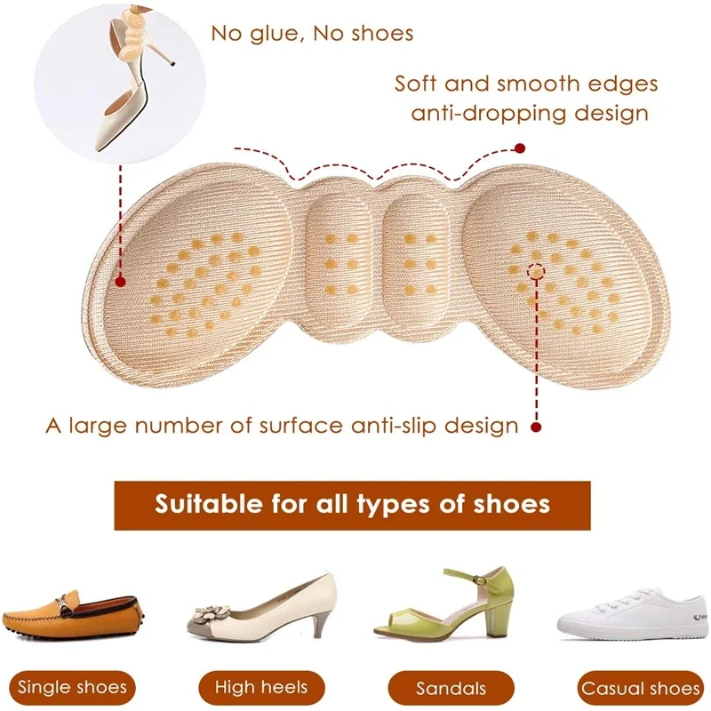 High Heels Heel Pads Protector - Heel Liner Grip avaliação e preço