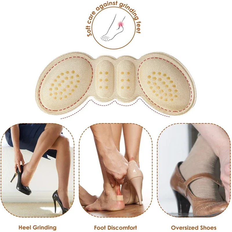 High Heels Heel Pads Protector - Heel Liner Grip avaliação e preço