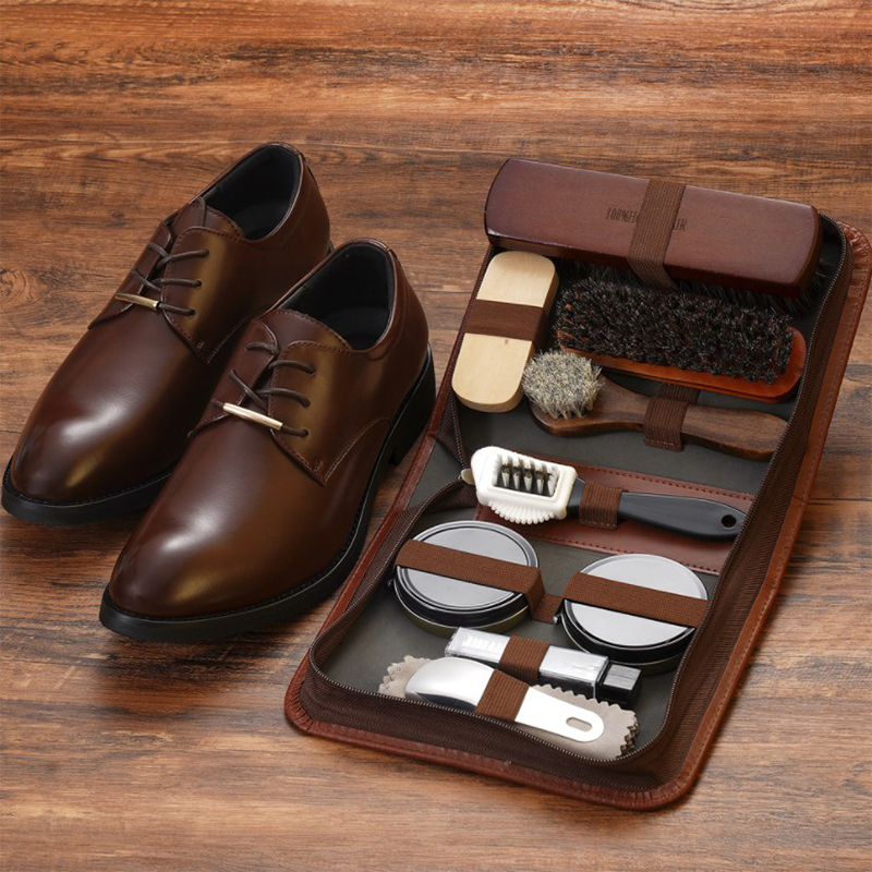 HorseHair Shoe Brush Set Leath - Sneaker Care Spray avaliação e preço