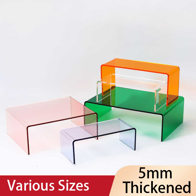 Colorful Acrylic U-shaped Stor - Shoe Box Display avaliação e preço