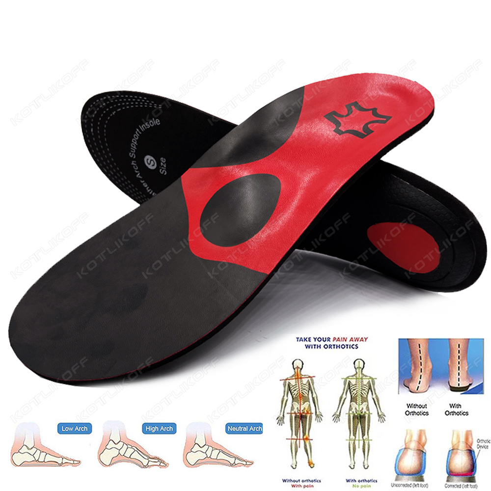 PU Leather Orthopedic Insole O - The Sneaker Care avaliação e preço