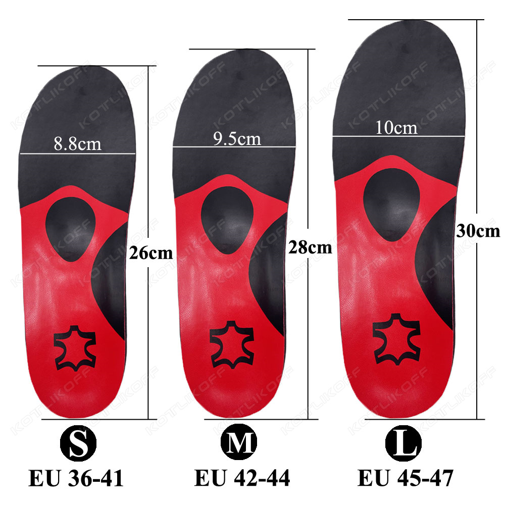 PU Leather Orthopedic Insole O - The Sneaker Care avaliação e preço