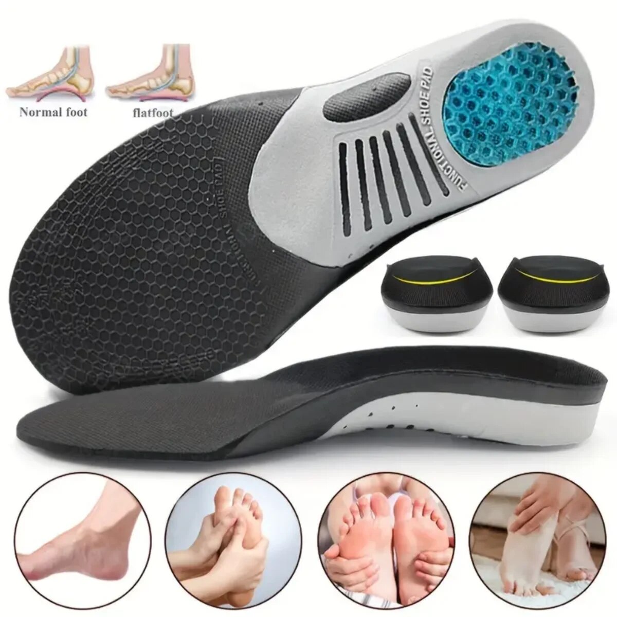1Pair Orthopedic Insoles Ortho - The Sneaker Care avaliação e preço