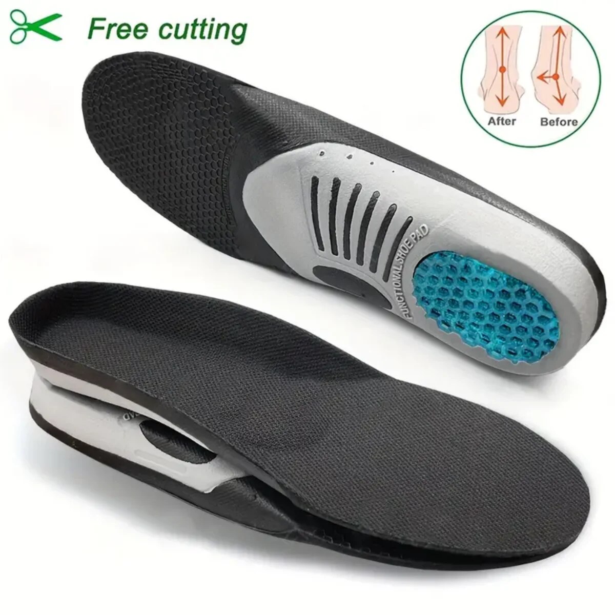 1Pair Orthopedic Insoles Ortho - The Sneaker Care avaliação e preço