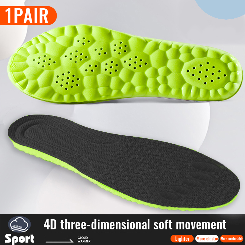 1 Pair Memory Foam Insoles for - The Sneaker Care avaliação e preço