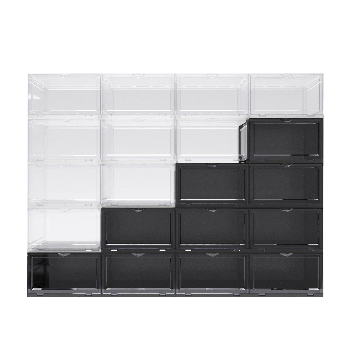 'Portable Acrylic Plastic Disp - Shoe Box Display avaliação e preço
