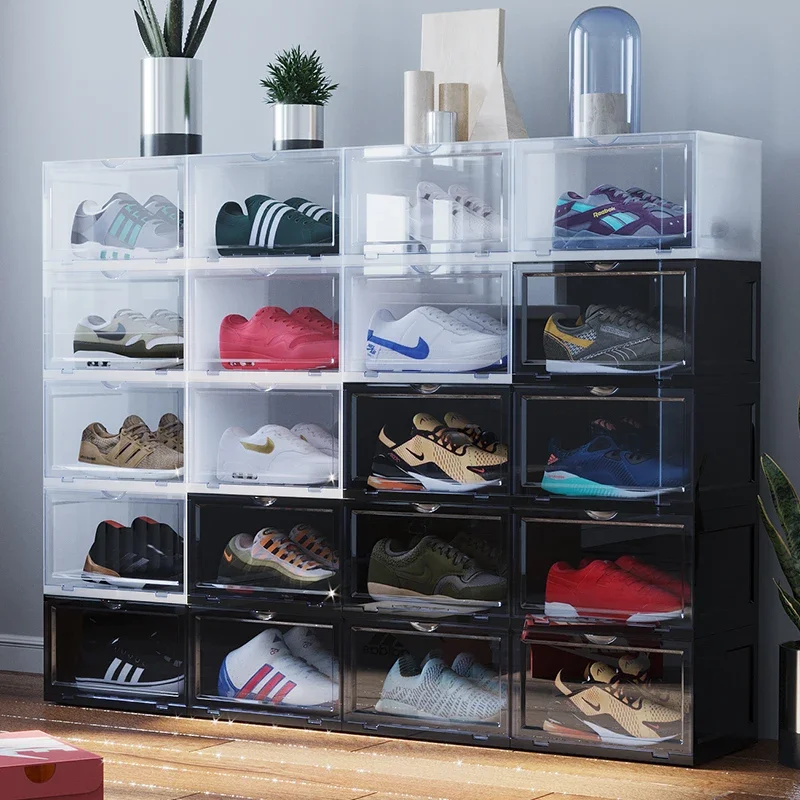 'Portable Acrylic Plastic Disp - Shoe Box Display avaliação e preço
