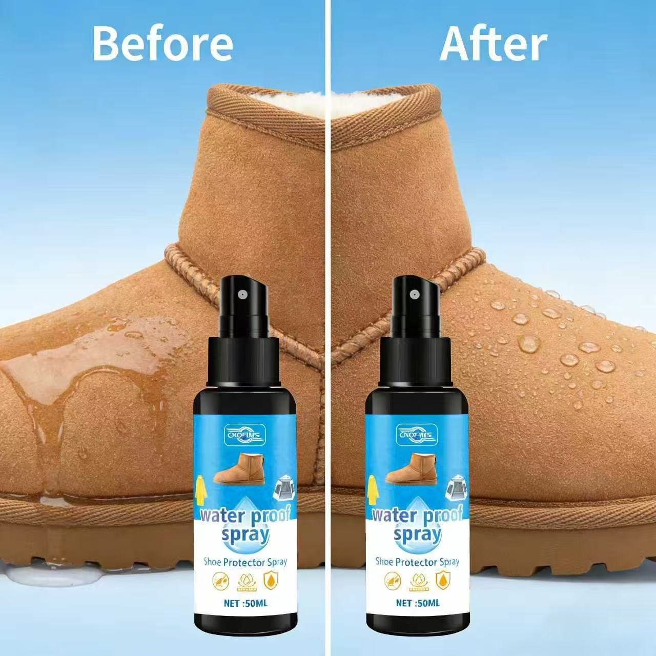 50ML Waterproof Shoe Protector - Waterproof Spray Shoe avaliação e preço