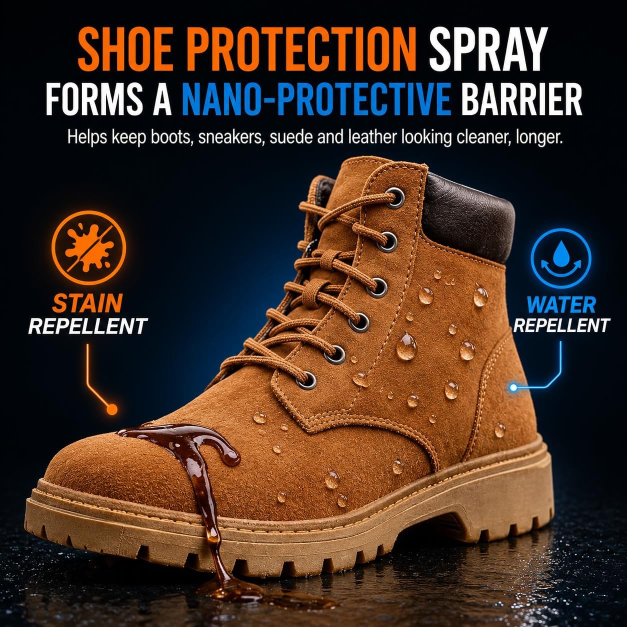Protect Shoe Protector Spray - - Waterproof Spray Shoe avaliação e preço