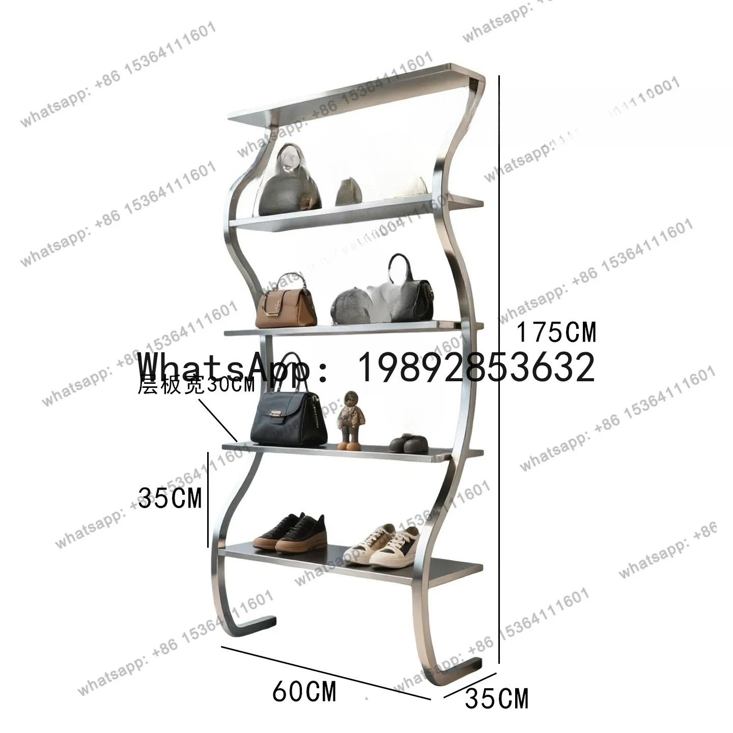 CC  Clothing store display rac - Shoe Box Display avaliação e preço