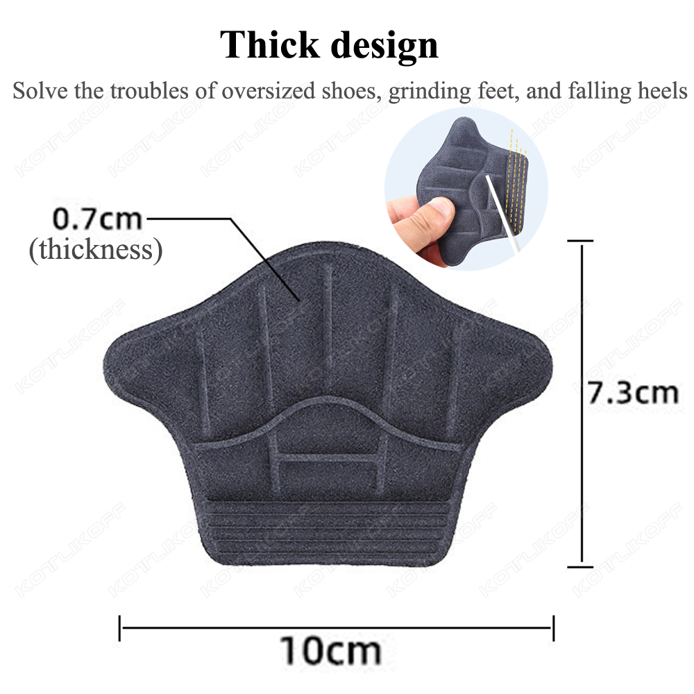 2PCS Heel Pads For Sport Shoes - Heel Liner Grip avaliação e preço