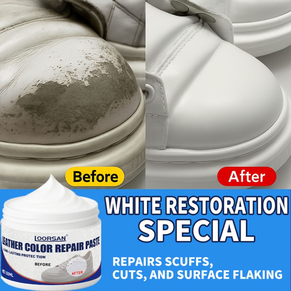 White Leather Repair Kit - Eas - Sneaker Care Spray avaliação e preço
