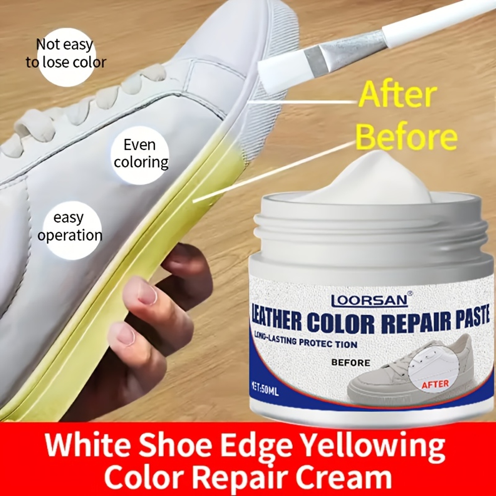 White Leather Repair Kit - Eas - Sneaker Care Spray avaliação e preço