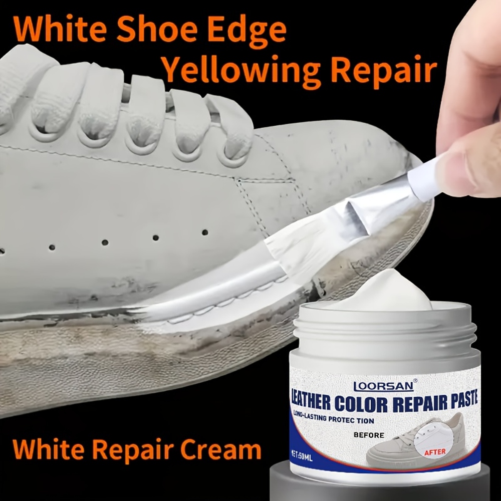 White Leather Repair Kit - Eas - Sneaker Care Spray avaliação e preço