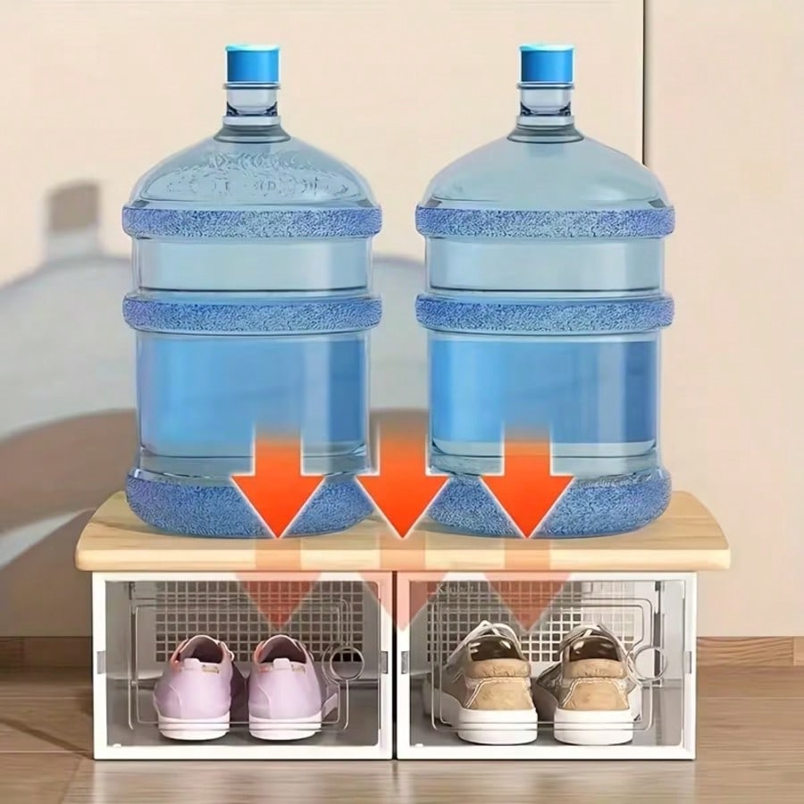 6/12/24pcs Thickened Transpare - Shoe Box Display avaliação e preço