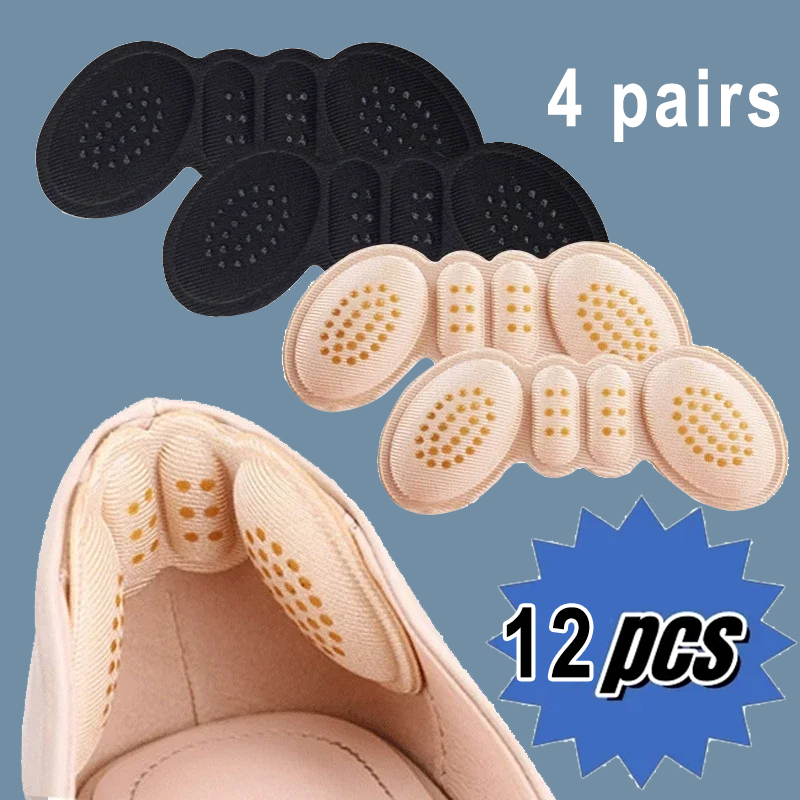 4Pairs Heel Pads for Shoes Too - Heel Liner Grip avaliação e preço