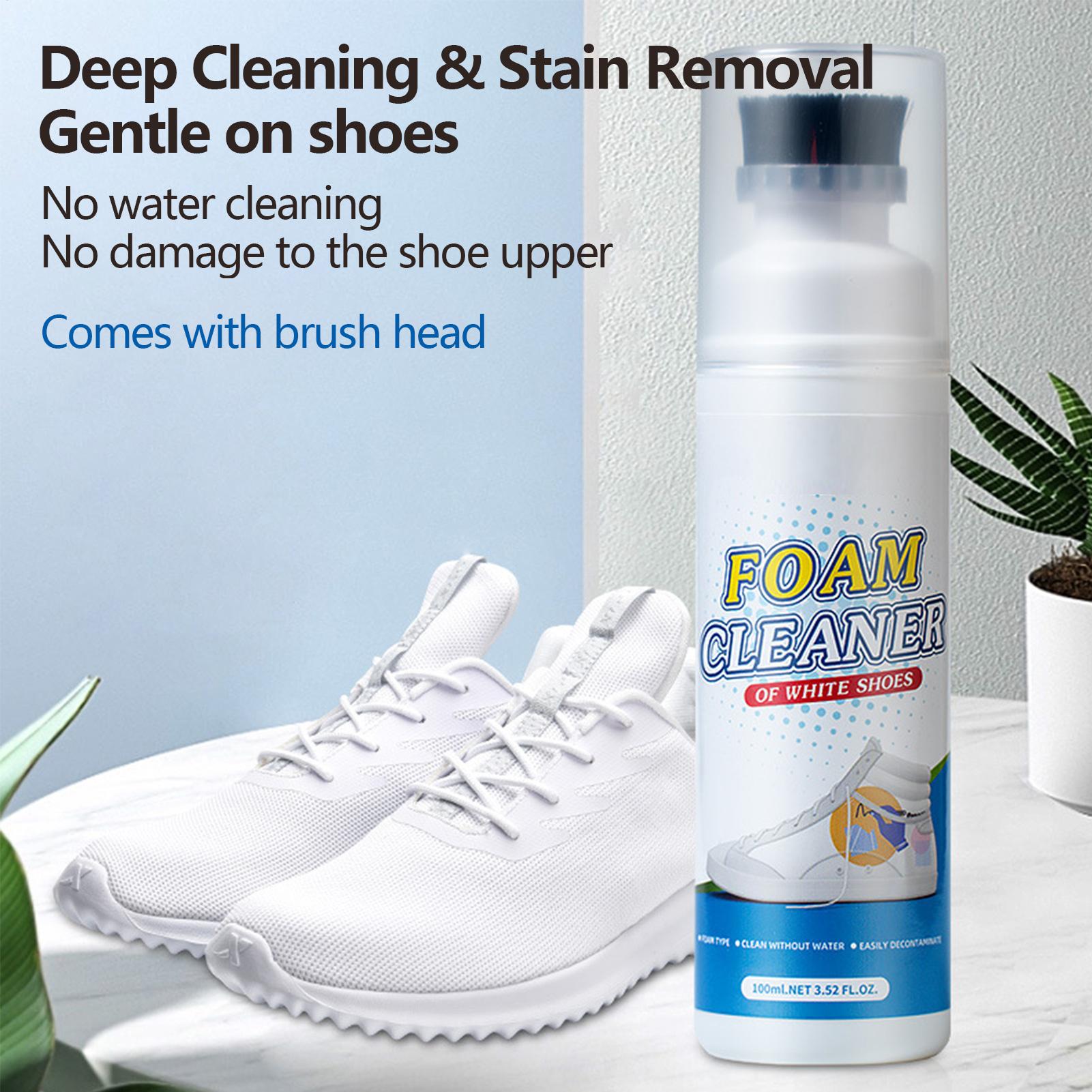 Sneaker Cleaner 100ml Foam Cle - Sneaker Care Spray avaliação e preço