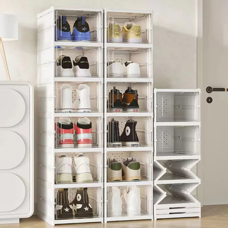 Dustproof 6 Layers Foldable Sh - Shoe Box Display avaliação e preço