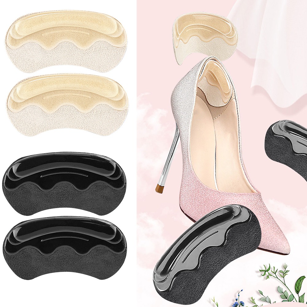 Soft Shoes Heel Pads Half-Size - Heel Liner Grip avaliação e preço