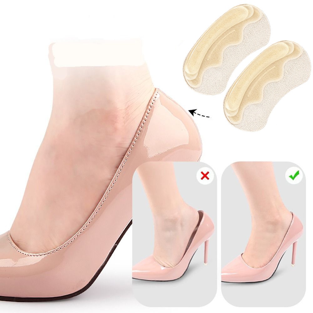 Soft Shoes Heel Pads Half-Size - Heel Liner Grip avaliação e preço