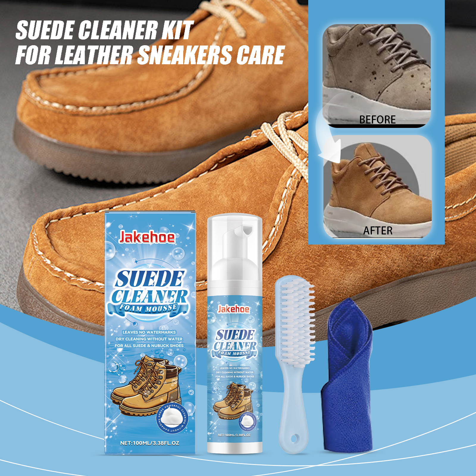 Suede Cleaner Kit Leather Velv - Sneaker Care Suede avaliação e preço