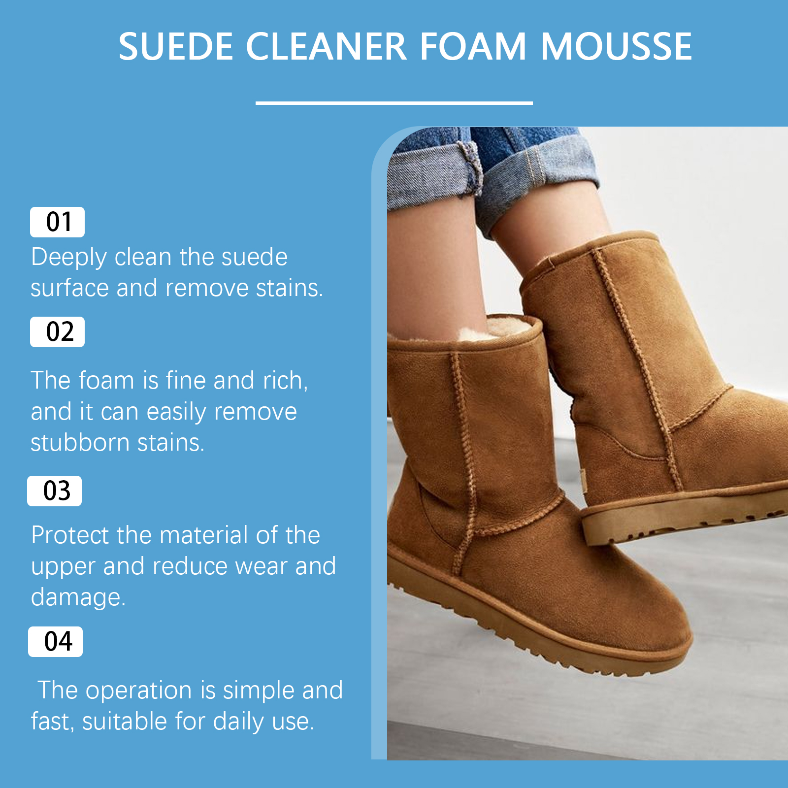 Suede Cleaner Kit Leather Velv - Sneaker Care Suede avaliação e preço