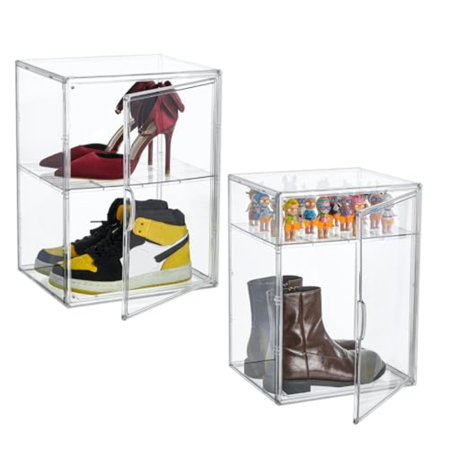 XXX-Large Acrylic Display Case - Shoe Box Display avaliação e preço