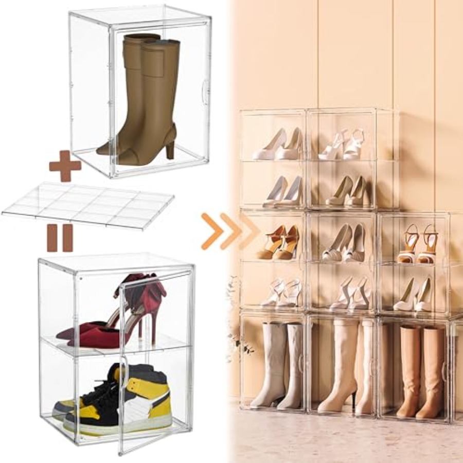 XXX-Large Acrylic Display Case - Shoe Box Display avaliação e preço